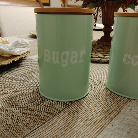 DEVLON NORTHWEST TEA SUGAR COFFEE CONTAINERS (3) - Picture 4 of 10